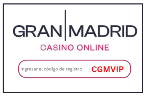 Casino gran madrid online codigo promocional.