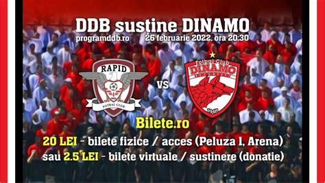 FC Dinamo Bucuresti vs FC Hermannstadt Stadionul Dinamo Bucharest Tickets