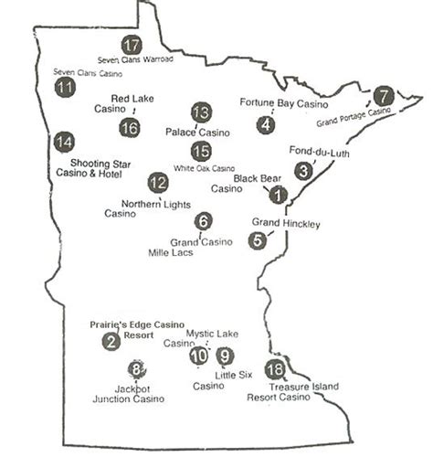 Casinos in minnesota map. Casinos & Gambling in Minnesota. THE 10 BEST Minnesota Casinos & Gambling Attractions. Casinos & Gambling in Minnesota. Enter dates. Attractions. … 