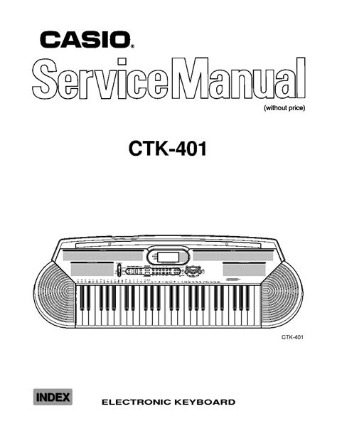 Casio ctk 401 manual de reparación del teclado electrónico. - Guida alla simulazione metamateriale di hfss.