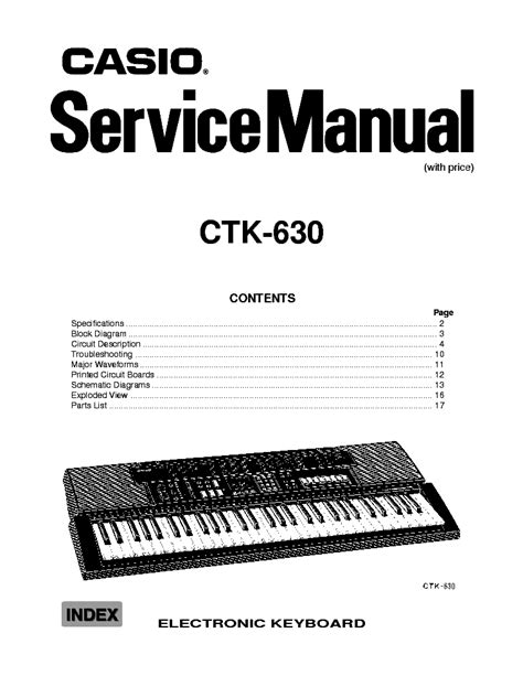 Casio ctk 630 manual de reparación del teclado electrónico. - Diccionario de calorias (salud (de vecchi)).