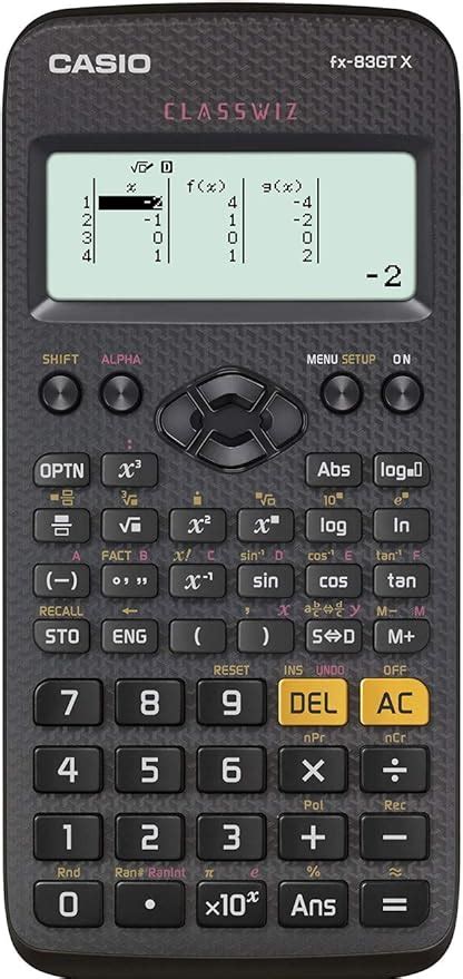 Casio fx-83GTX Scientific Calculator, Black - Amazon.com