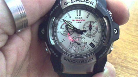 Casio g-shock giez gs-1100 manual