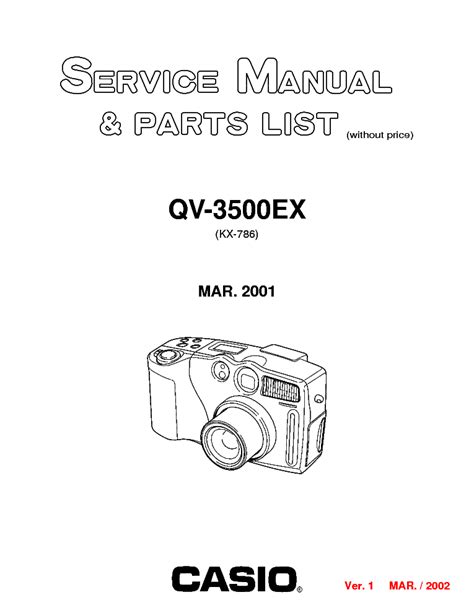 Casio qv 3500ex service repair manual. - Ostlandfahrt der alten garde der nsdap 1937..