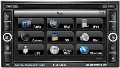 Caska car stereo.  30 CASKA Multimedia and Navigation System is a DVD player which p...