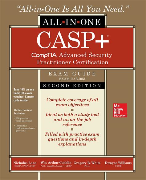 Download Casp Comptia Advanced Security Practitioner Certification Allinone Exam Guide Second Edition Exam Cas003 By Nicholas Lane
