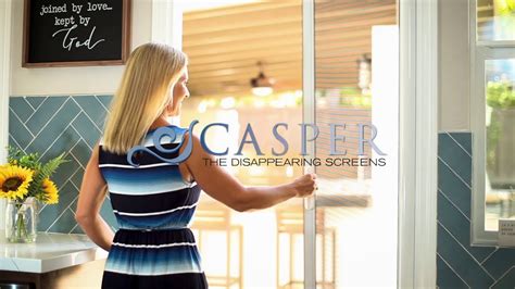 Casper disappearing screens. Casper retractable screens can be used for French Doors, Patio Doors, Front Entry Doors and other double door applications. Our screens are mounted inside the framework of the doorway to maintain the beauty and look of your existing doors. At Casper Screens we have harnessed the use of natural ventilation to help cool your home by … 