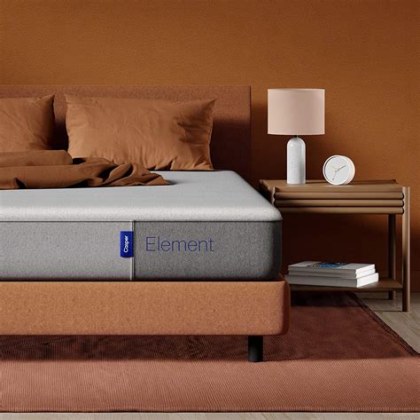 Casper element mattress. Casper Original Mattress. The Casper Original is an all-foam mattress that is a great option for back sleepers who want a balance of support and pressure relief. Combination sleepers will appreciate this mattress's responsiveness, which makes it easy to change positions throughout the night. Sleepopolis Score 4.1 /5. 