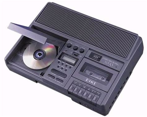 Cassette and cd player combo