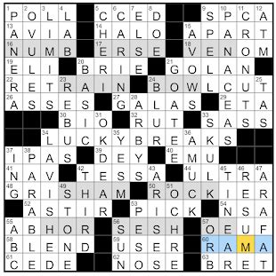 COUSIN OF A WOLVERINE Crossword Answer. OTTER; Last confirmed on October 20, 2023 . Please note that sometimes clues appear in similar variants or with different answers. If this clue is similar to what you need but the answer is not here, type the exact clue on the search box. ← BACK TO NYT 04/26/24 Search Clue:. 