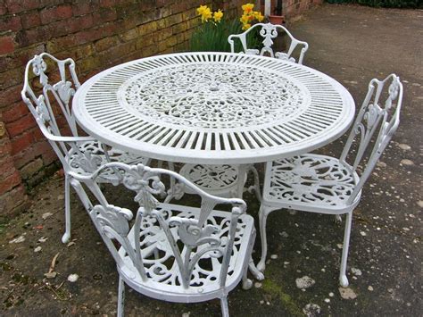 Cast Iron Outdoor Furniture Sets for sale eBay