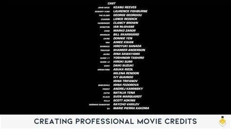 Cast and Credits ;