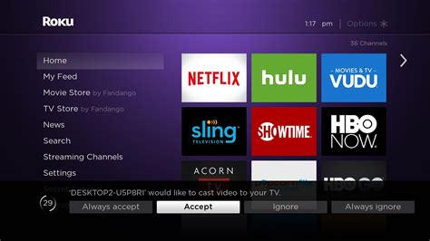 You can check the network your Roku is connected to in the network section of the settings menu. To begin mirroring on a stock Android device, go to Settings, click Display, followed by Cast ....