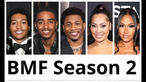 Cast of bmf tv series season 2. Here is the release schedule of BMF Season 3's next three episodes following Episode 2, with each episode dropping on Fridays at 12 a.m. ET on Starz: Season 3, Episode 3 - "Sanctuary:" March 15. Season 3, Episode 4 - "The Return of the Prodigal Son:" March 22. Season 3, Episode 5 - "The Battle of Techwood:" March 29. 