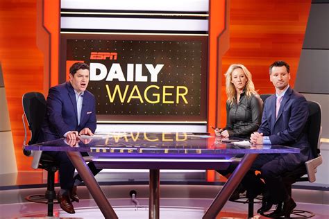 Cast of daily wager. Watch the Daily Wager live stream from ESPN2 on Watch ESPN. First streamed on Friday, September 29, 2023. 