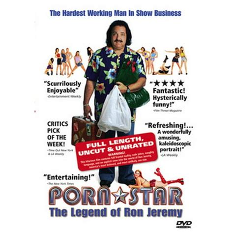 Published on November 28, 2001. Photo: Porn Star: David Kramer. Back in what is now referred to, with only a twinge of irony, as the Golden Age of Porn (i.e., the pre-video ’70s), Ron Jeremy, a .... Cast of porn star the legend of ron jeremy