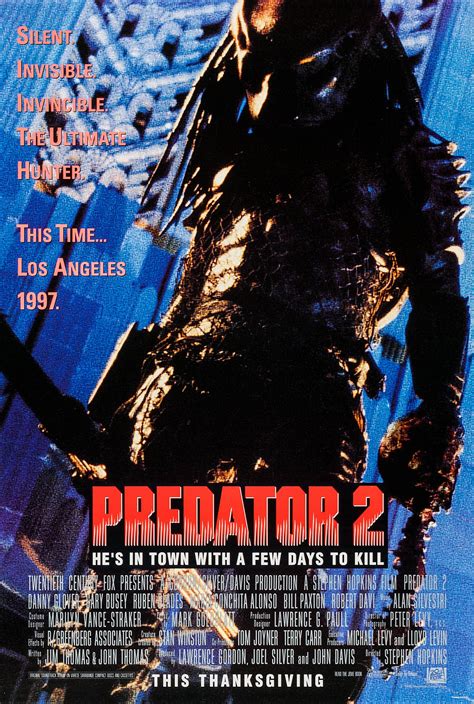 Cast of predator 2. .  ...