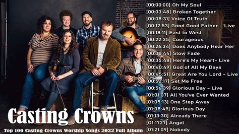 Casting crowns hits. Click to watch the music video for “Scars In Heaven” by Casting Crowns!https://CastingCrowns.lnk.to/ScarsInHeavenID/youtube!catalogListen to "Only Jesus" the... 
