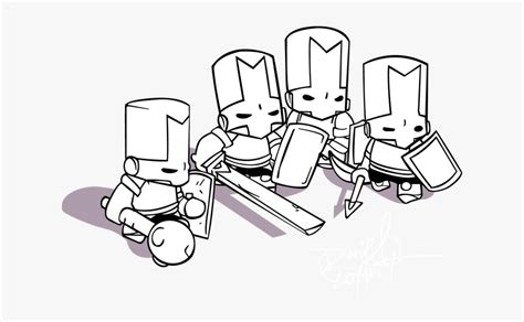 Castle Crasher Coloring Pages
