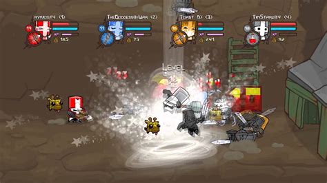 The Behemoth | Released 2008. Hack, slash, and smash your way to victory in this award winning 2D arcade adventure. Featuring hand-drawn characters, Castle Crashers delivers visuals like nothing you've seen before. Four friends can play locally or online to save your princess, defend your kingdom, and crash some castles!
