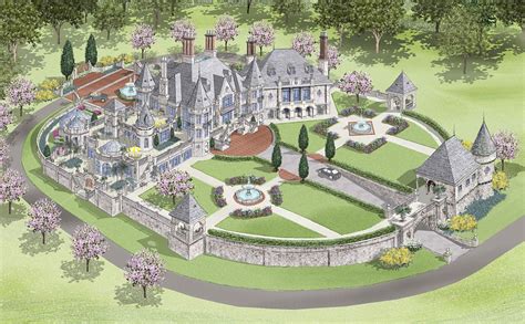 Castle like home plans. Castle House Plans. Archival Designs' most popular home plans are our castle house plans, featuring starter castle home plans and luxury mansion castle designs ranging in size from just under 3000 square feet to more than 20,000 square feet. Our home castle plans are inspired by the grand castles of Europe from England, France, Italy, Ireland ... 