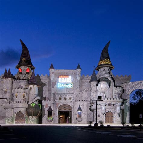 Castle of choas. Castle Of Chaos Escape Room is within 3 miles of Gardner Village and Rio Tinto Stadium. The facility is spread over a large area. The exterior resembles the walls of a castle made of stone, which adds to the spooky atmosphere. Just above the main entrance, a sculpture of the grim reaper welcomes you into the facility. The … 