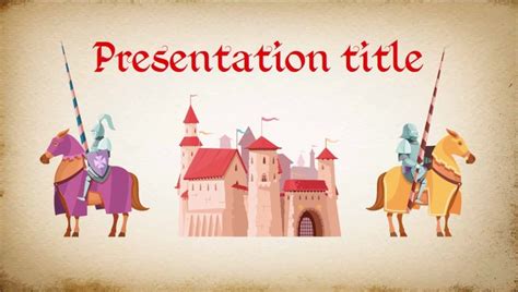 Castles Middle Ages Free Presentations In Powerpoint Format