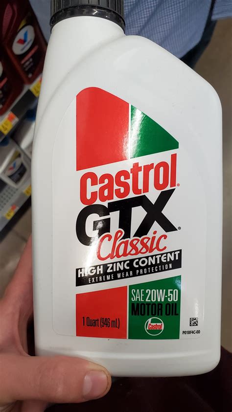 Castrol® GTX® Classic is a high zinc formula providing extreme protection for your hot rod or classic car and high output engines with performance cams. Treat your flat tappet or push rod engine right with this authentic 20w-50 engine oil. www.castrol.com.. 