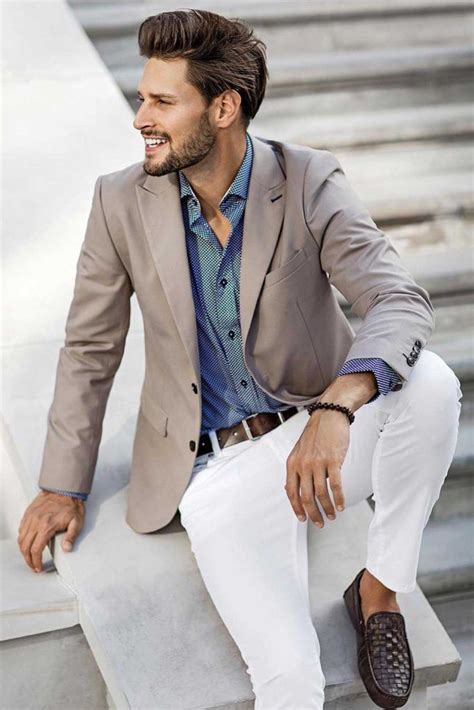 Casual cocktail attire men. Do have a night jacket and a day jacket. The time of your soiree should dictate your jacket color. Dark for the night, light for the day, then build from there. Embrace a more playful … 