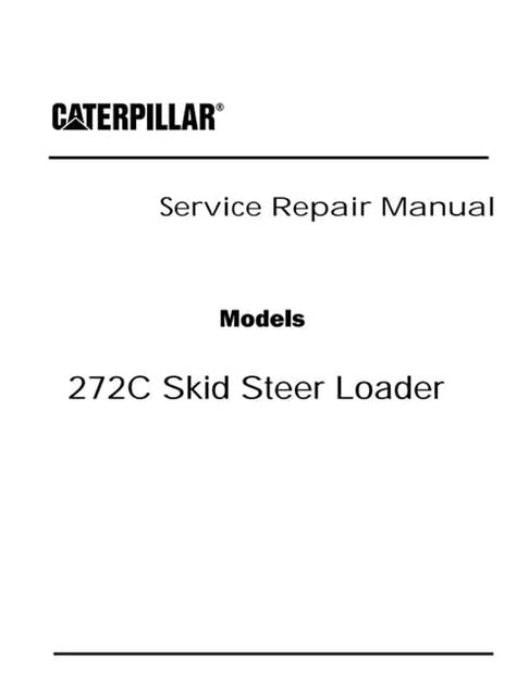 Cat 272c skid steer service manual. - Esquema para una interpretación sociológica del departamento de nariño.