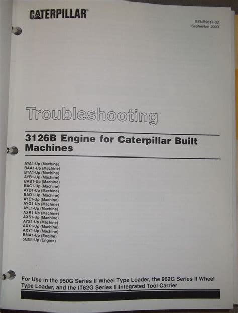 Cat 950g series 2 service manual. - Tickit guide by british standards institute staff.