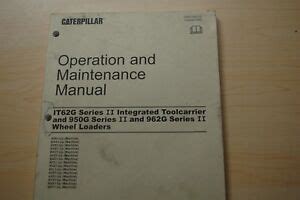 Cat 980g series 2 operators manual. - A forensic scientists guide to color by charles a steele.