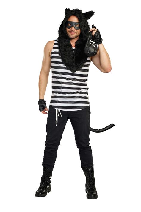 Cat Burglar Costume Man