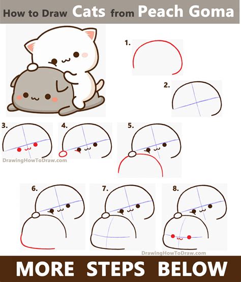 Cat Drawing Cute Easy