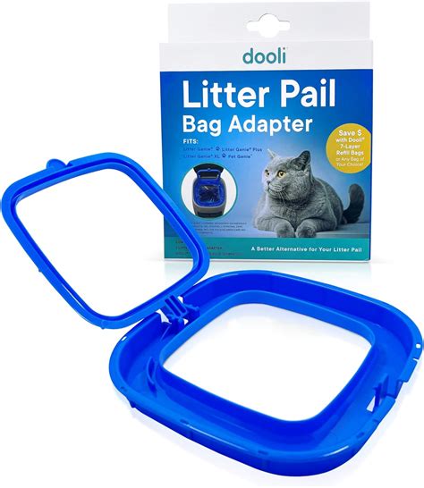 Cat Litter Pail Bag Adapter, Compatible with Litter Genie …