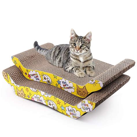 Cat Scratcher Cardboard Cat Scratches Mat Couch Corrugated …