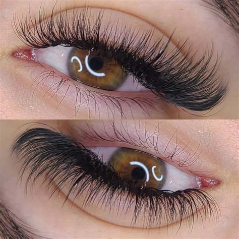 Cat eye lashes extensions. Cat eye eyelash extensions are a type of lash extension that are designed to create an elongated and lifted effect to the outer corners of the eyes, mimicking the shape of a cat’s eye. This lash style involves applying longer lash extensions to the outer corners of the lash line, gradually decreasing in length towards the inner corners of the eyes. 