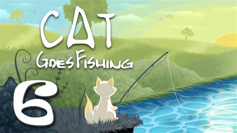 Cat goes to fishing