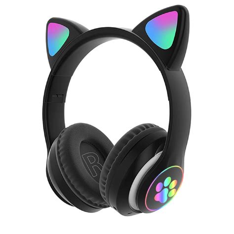 Cat headphones. 