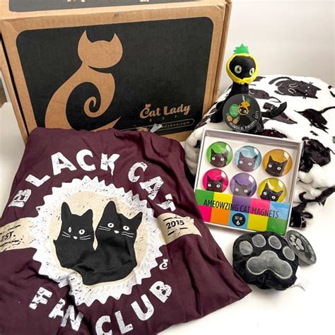 Cat lady box. Cat Lady Box is OBSESSED with cats. And if you are too, this is the box for you! Get exclusive cat-themed shirts, accessories, home decor, & more for YOU, plus toys for your cats too. Each month has a new theme, … 