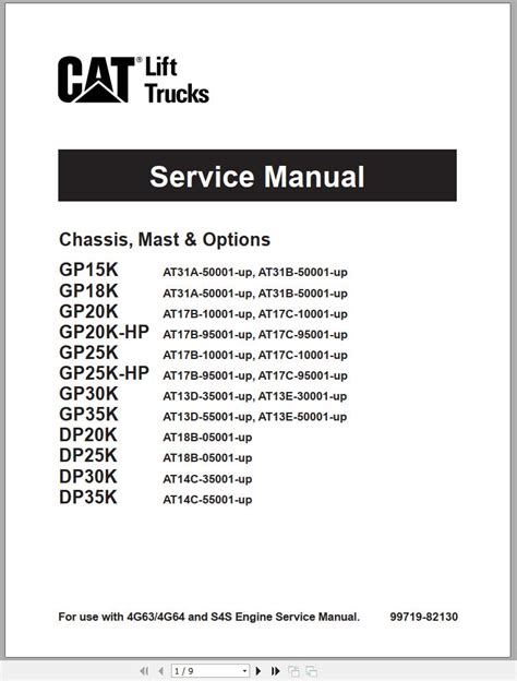 Cat lift truck operation and maintenance manual. - Toyota tacoma 2rz fe maintenance manual.