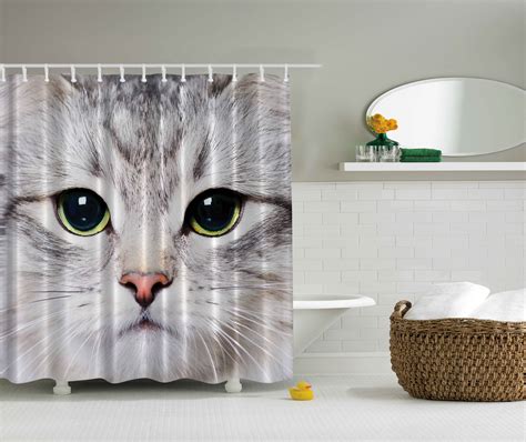 Cat shower curtain. Things To Know About Cat shower curtain. 