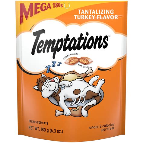 Cat treats temptations. By clicking "Sign Up" you’re indicating you’d like to hear from TEMPTATIONS™ and its Mars Petcare affiliates (opens in new window) with special offers, the latest about products, and more. Must be 16 or older to subscribe and may unsubscribe at any time. 