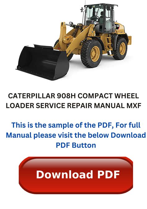 Cat wheel 908h loader service service manual. - Chez les brigands de la vieille chine.