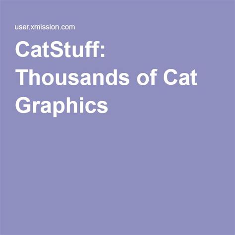 CatStuff: Cat Facts and Trivia - XMission