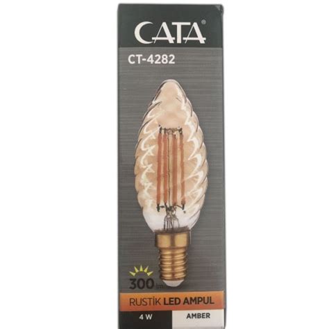 Cata Ct-4282 Rustik Led Dokoratif Buji E-14 Ampul - Hepsiburada