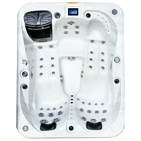 Catalina spa. These Catalina swim spas come with all of the same water features as traditional spas or hot tubs, though provide users with strong jets that produce water currents for exercise. Swim spas usually range from around $10,000 to $20,000, as they are much larger and come with more professional features. 