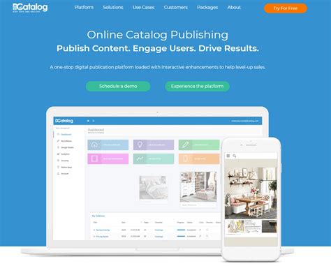 Catalog maker. Flipsnack is an all-in-one publishing platform launched in 2011. People from all over the world have the possibility to create magazines, catalogs, brochures or any type of publications online. Take advantage of hundreds of templates that are both free and fully customizable. There’s also the option to upload PDFs and transform them into ... 