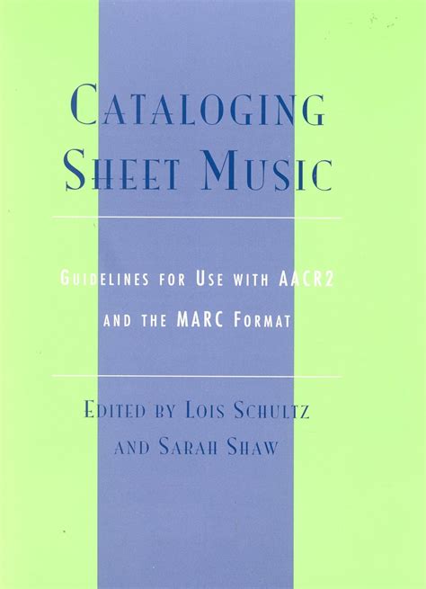 Cataloging sheet music guidelines for use with aacr2 and the. - 2005 download immediato del manuale di riparazione del servizio kawasaki vn2000 a1.