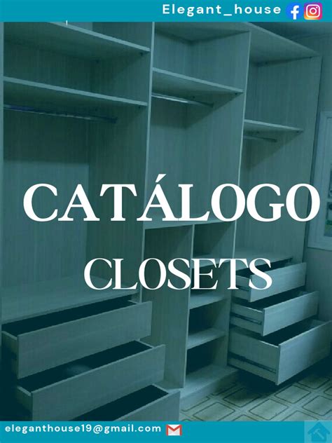 Catalogo De Closets